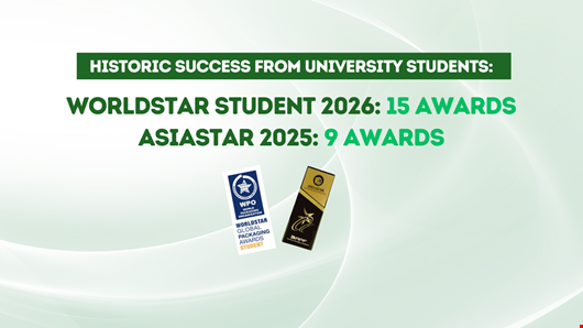 University Students Left Their Mark on Global Packaging Design Competitions